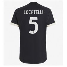 Juventus Manuel Locatelli #5 Tredjedrakt 2023-24 Kortermet